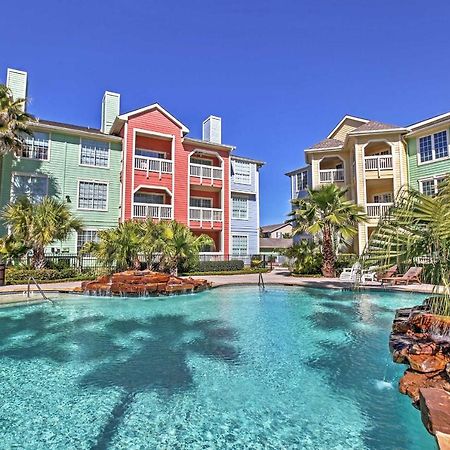 Colorful Galveston Retreat Steps From Beach And Pool Extérieur photo